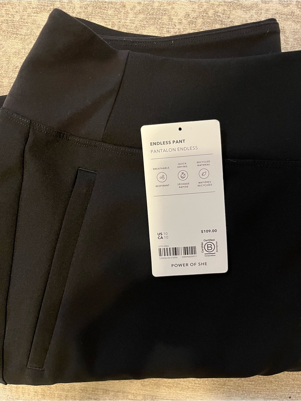 Athleta Black High-Waist Active Pant